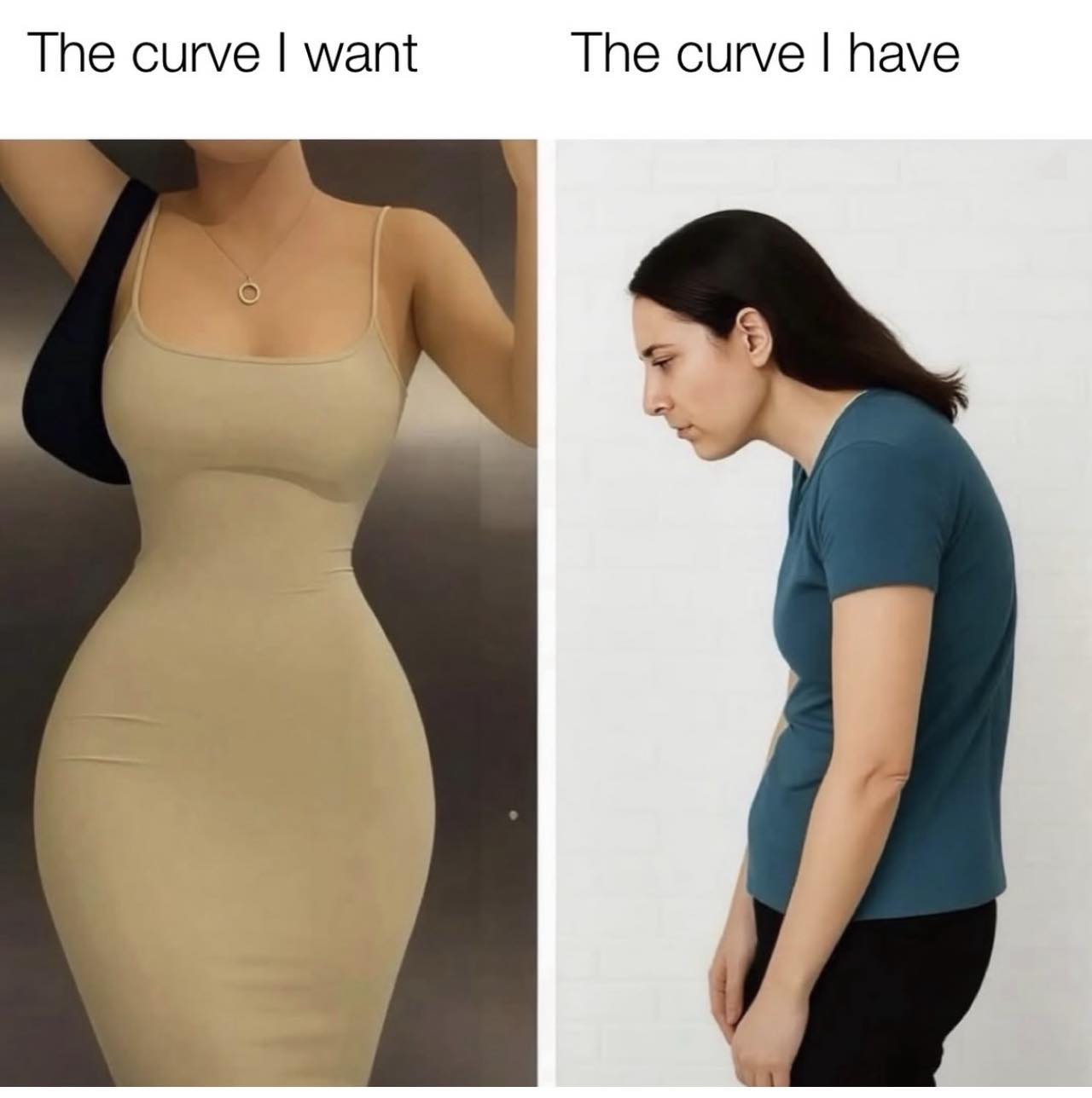 20 Girl Memes That Are More Honest Than Your “I’m Fine” Text 6 Curve I want