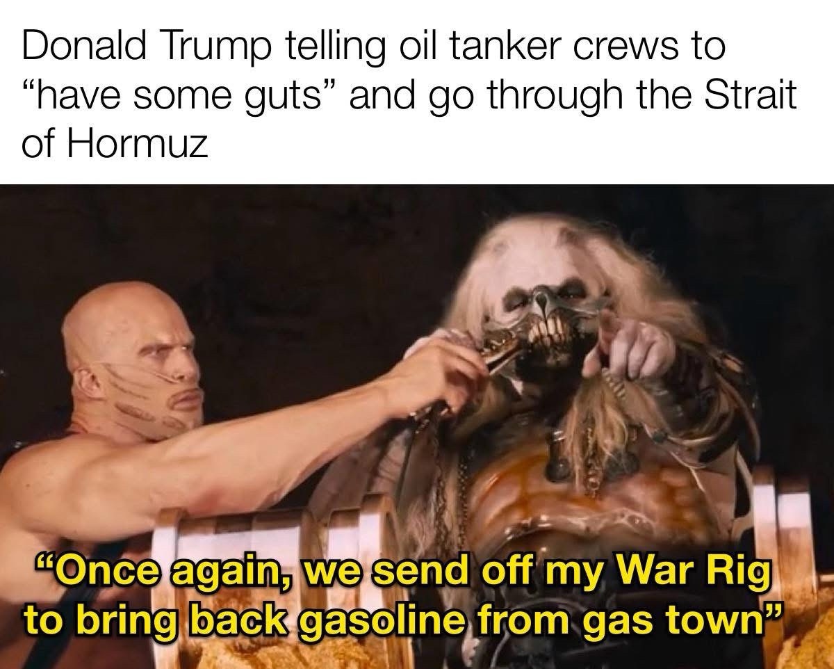 20 Memes That Turn “I Won’t Laugh” Into “Okay Fine” 4 Donand telling oil tanker
