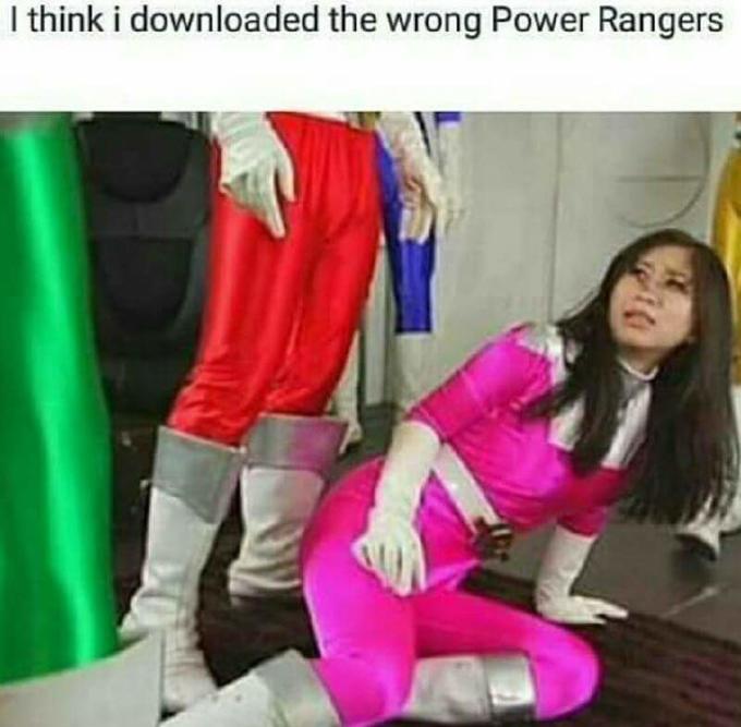 20 "I Think I Downloaded the Wrong Movie" Memes That Went Off Script Instantly 3 Downloaded the wrong powerrangers