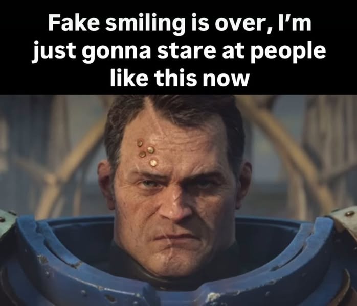 20 Memes That Feel Like Your Brain Arguing With Itself 6 Fake smiling is over