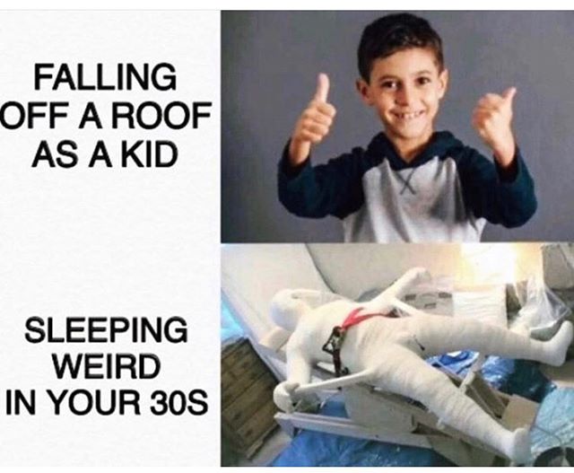 20 Memes That’ll Cause Uncontrollable Wheezing and Mild Chaos 6 Falling off a roof