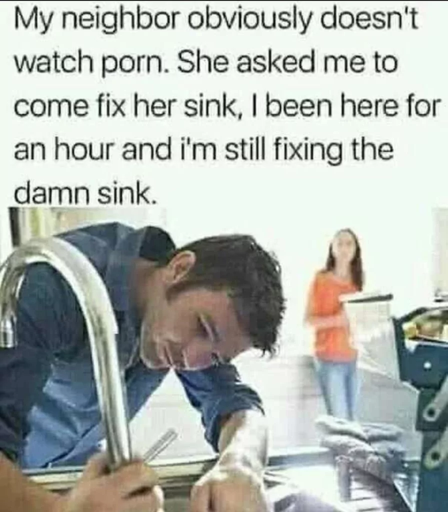 Fixing the sink