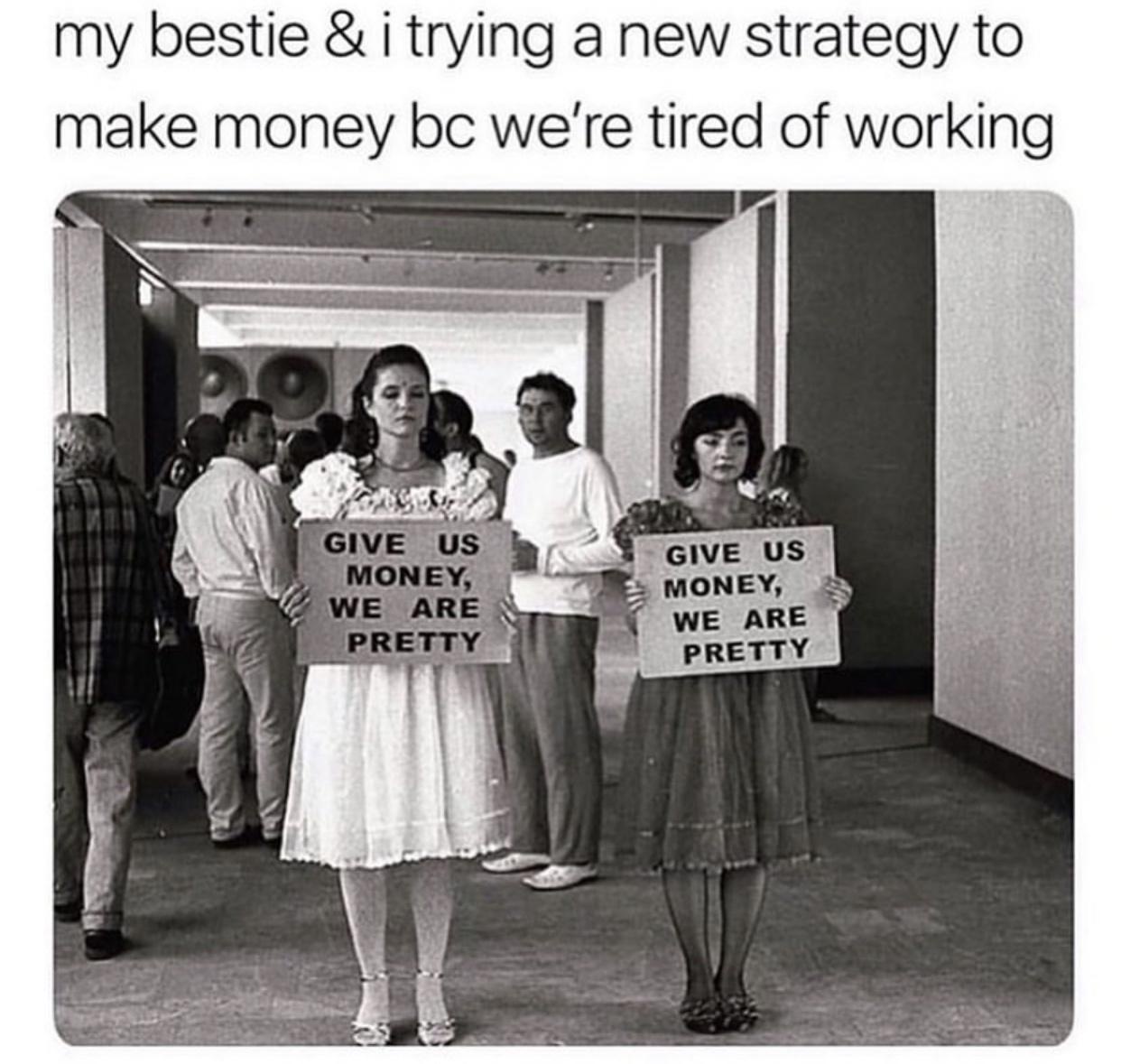 20 Memes That Feel Illegal to Understand 7 Give us money