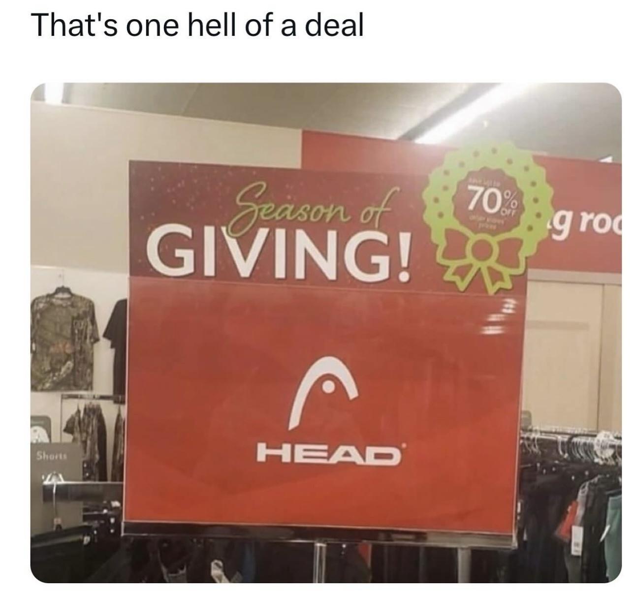 Hell of a deal