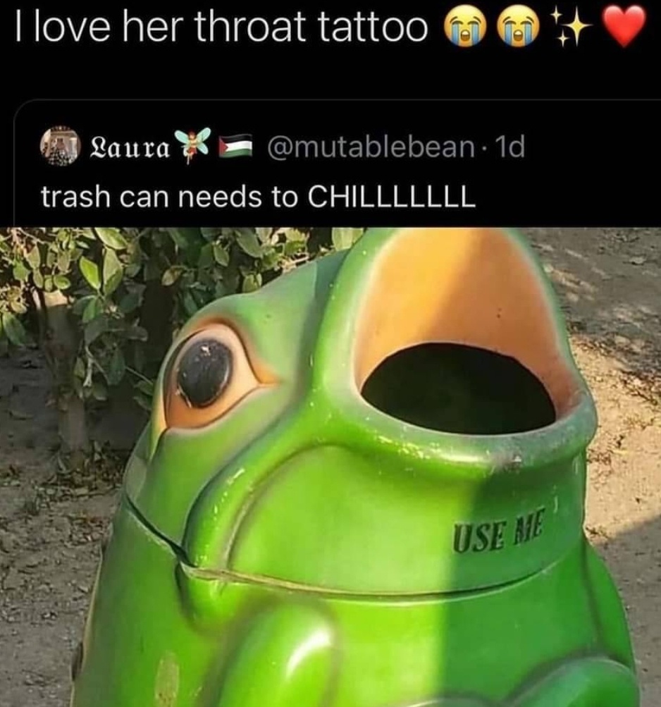 20 Memes That Could Make Even the Most Serious Face Crack 7 Her throat tattoo