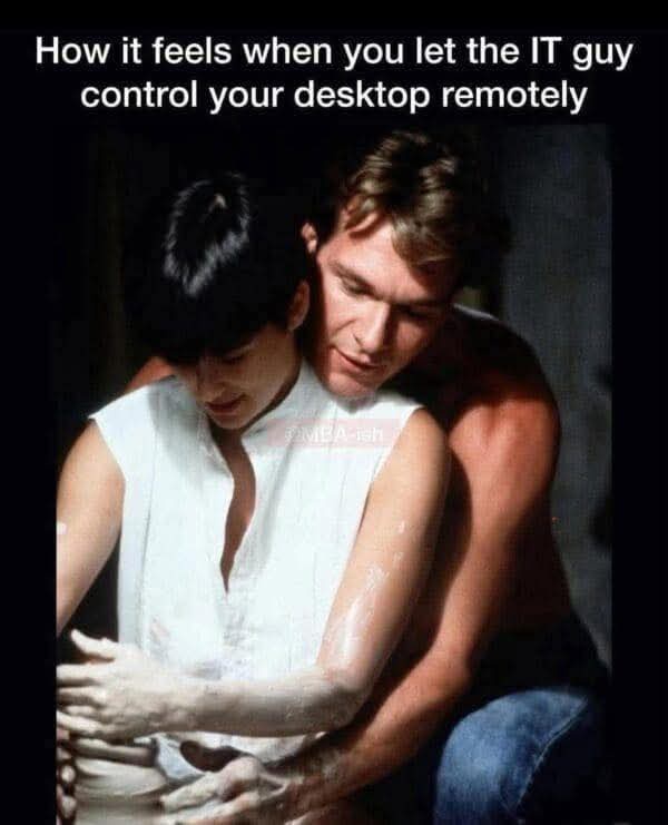 20 Memes That Feel Like Your Brain Arguing With Itself 8 How it feels when you let the IT guy