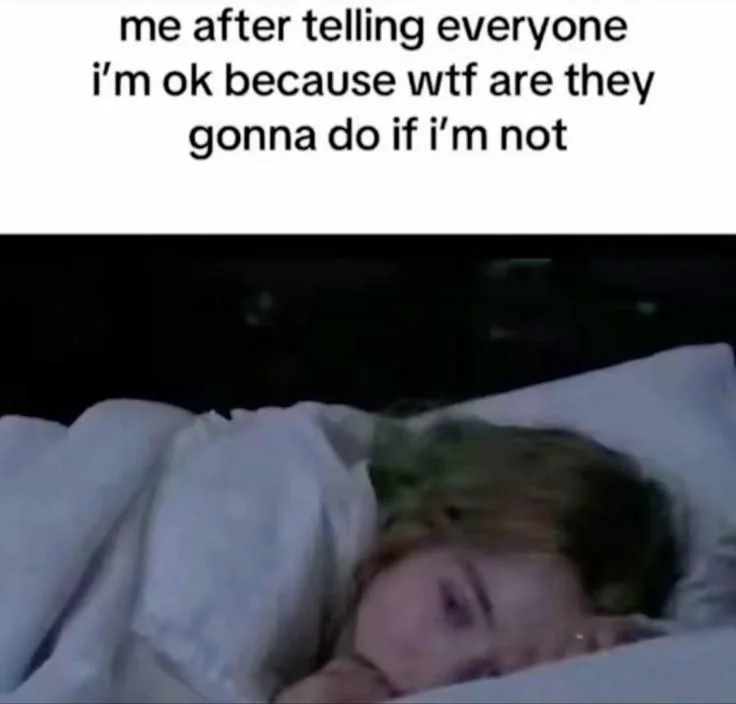 20 Memes About Depression That Are Easier To Laugh At Than Deal With 10 Me after telling everyone
