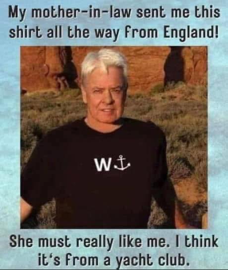 Mother in law sent me this