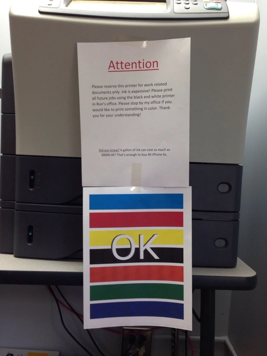 My coworkers must enjoy conflict...