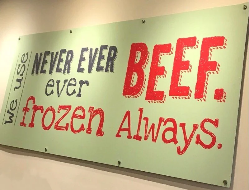 20 Signs That Turned English Into an Extreme Puzzle 11 Never ever ever beef. Frozen always.