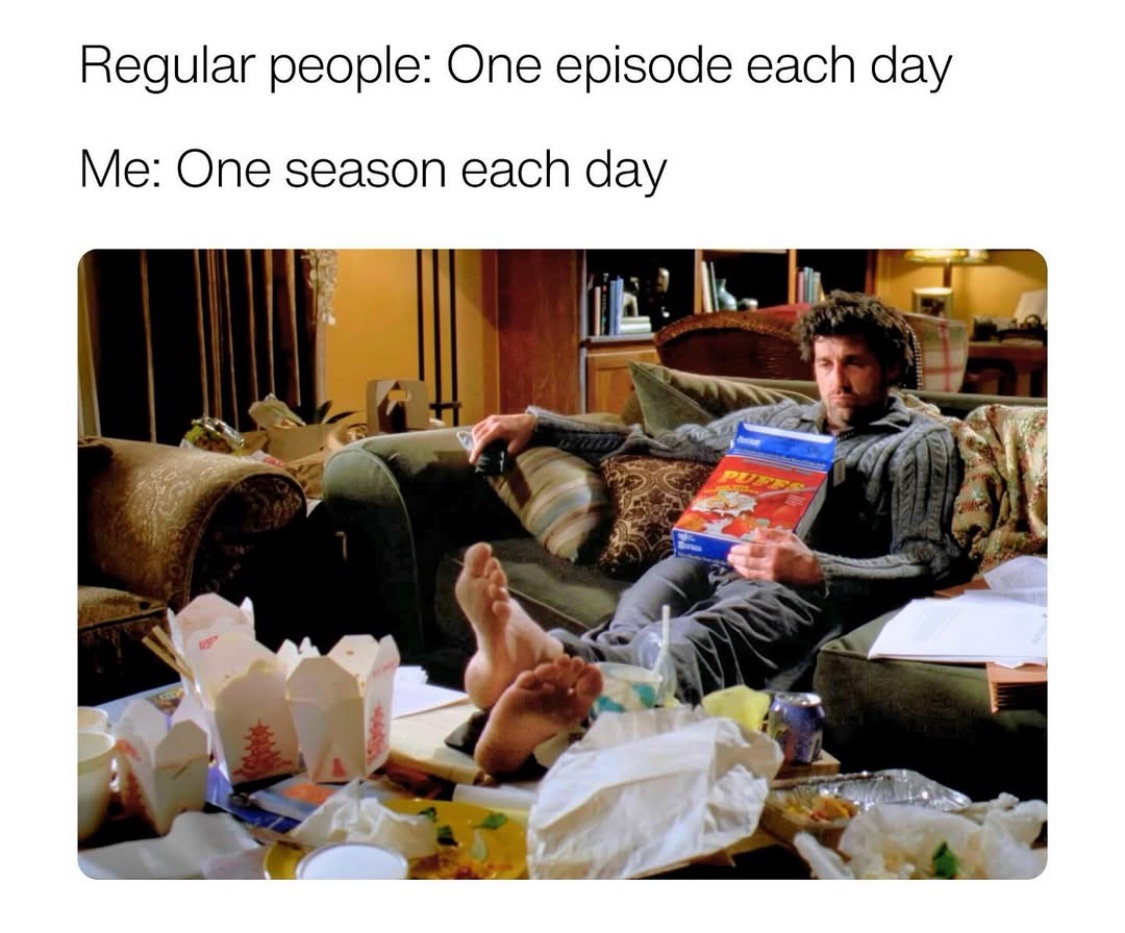 40 Memes to Save You from the Sunday Night Blues 41 One epidsode eahc day