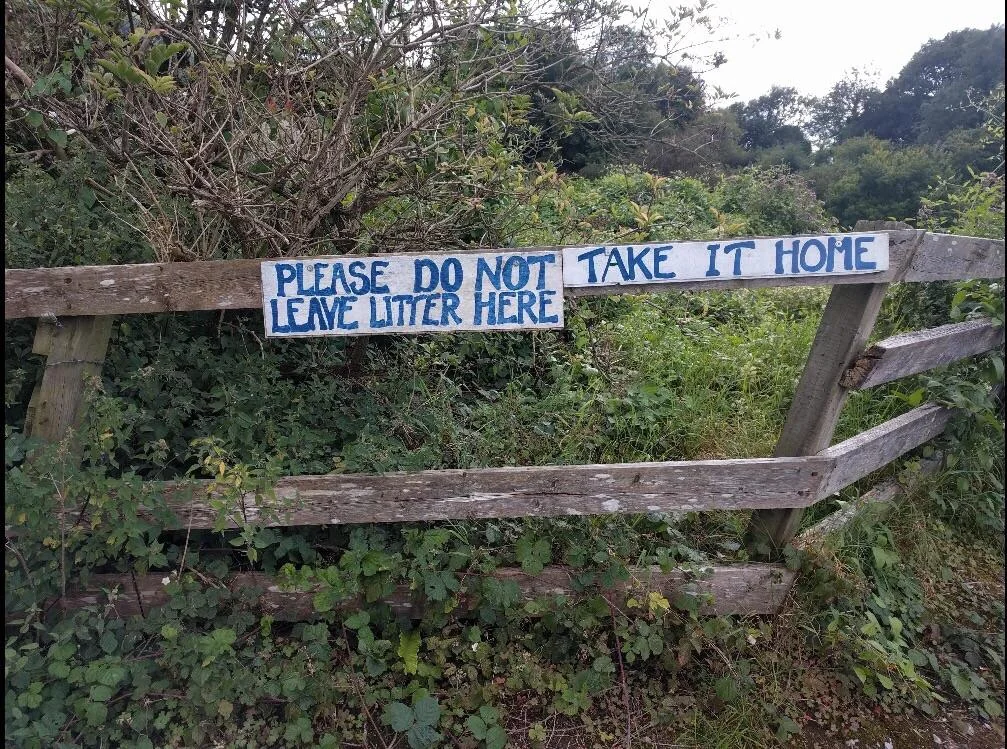 20 Signs That Turned English Into an Extreme Puzzle 13 Please Do Not Take It Home Leave Litter Here