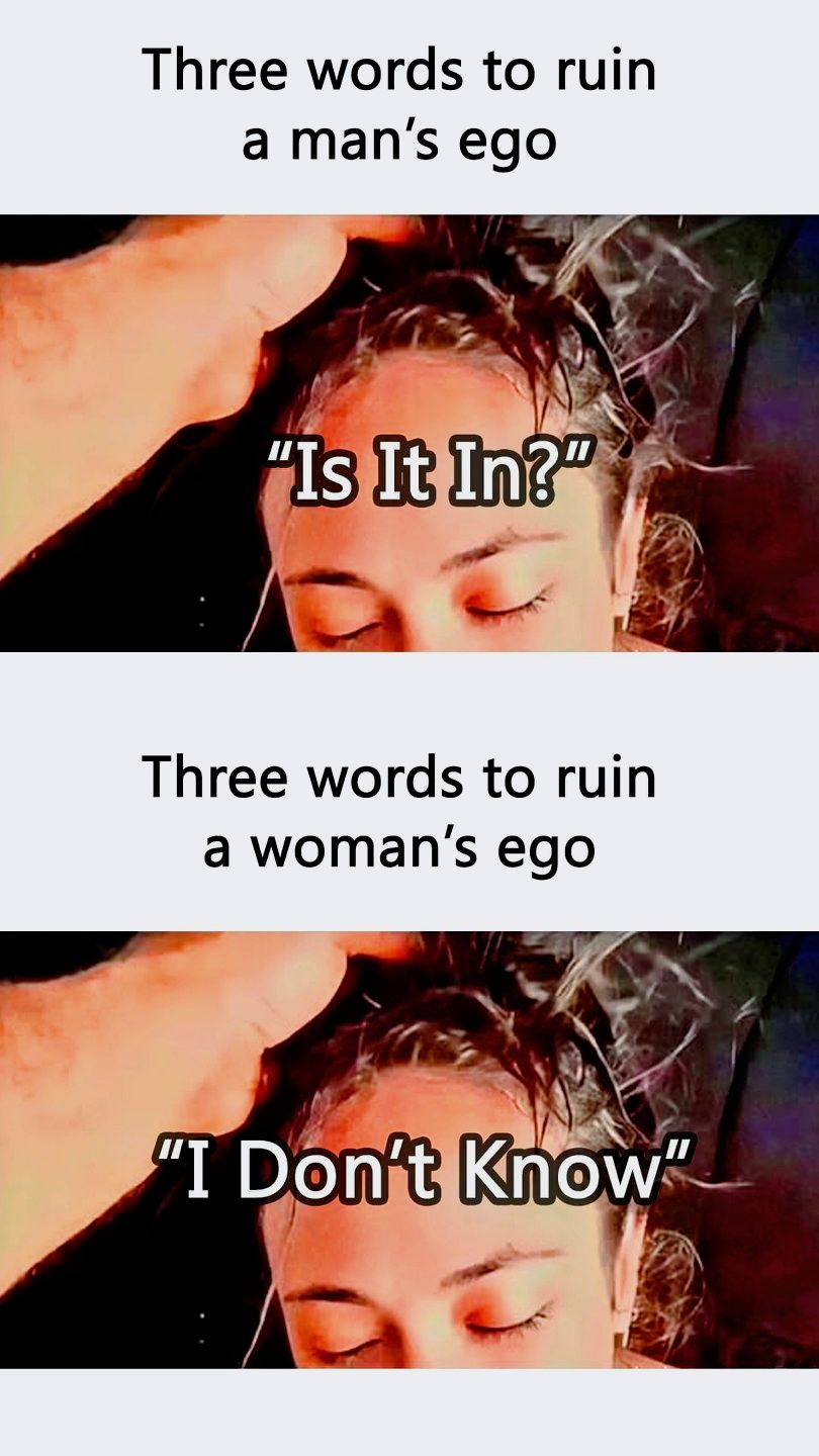 20 Memes That Turn Simple Observations Into Dirty Humor 11 Ruin a mans ego