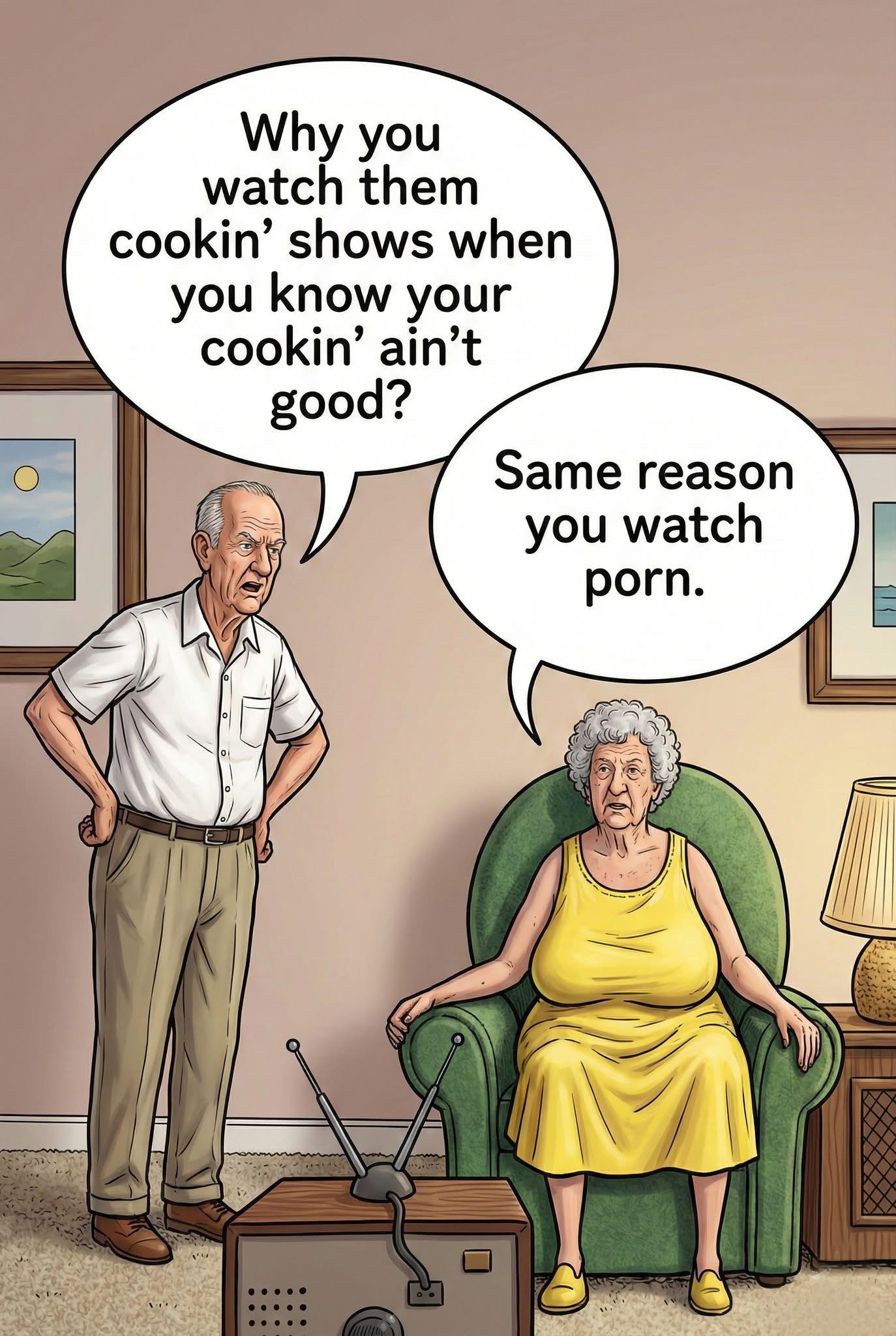 Same reason you watch