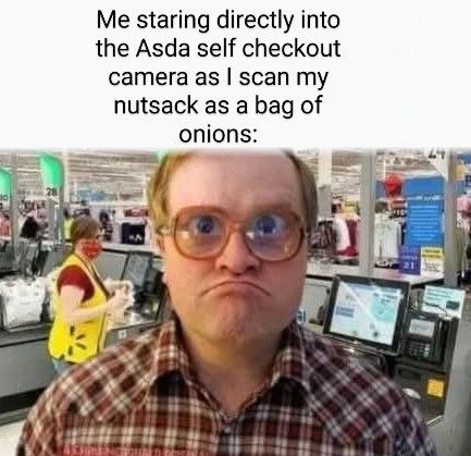 20 Memes That Cover Every Mood You Didn’t Know You Had 17 Self checkout camera