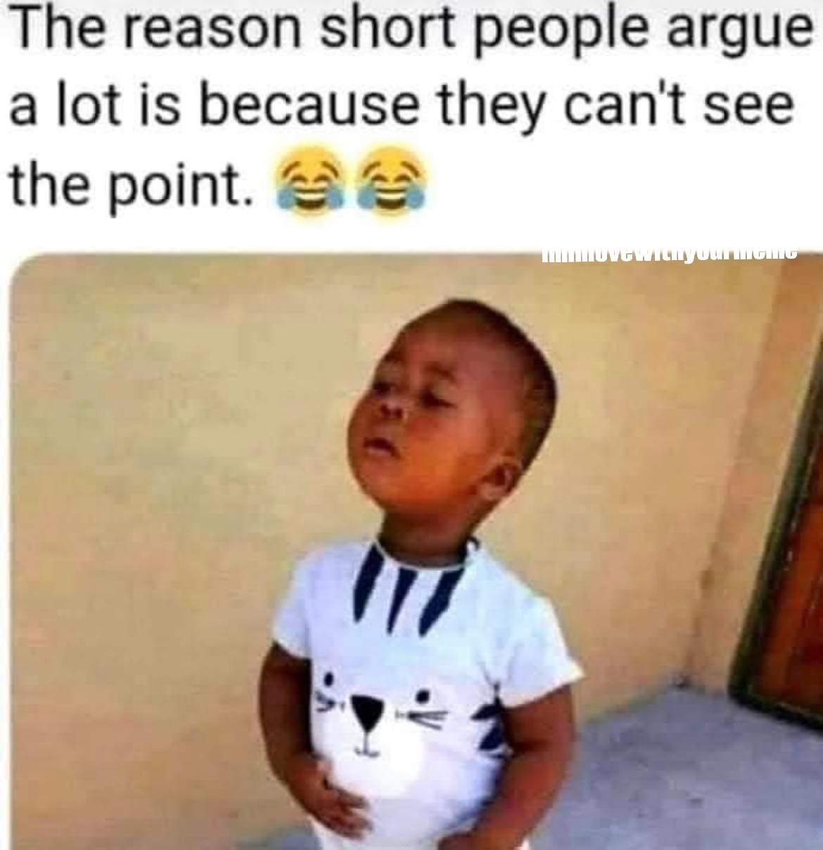 Short people argue a lot