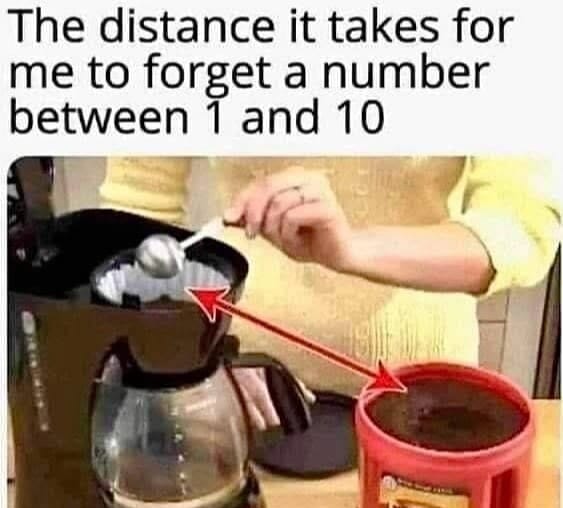 The distance it takes