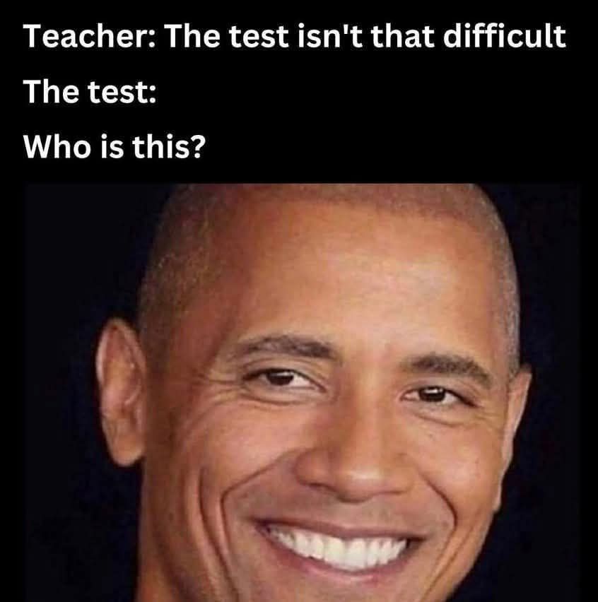 The test isnt that difficult