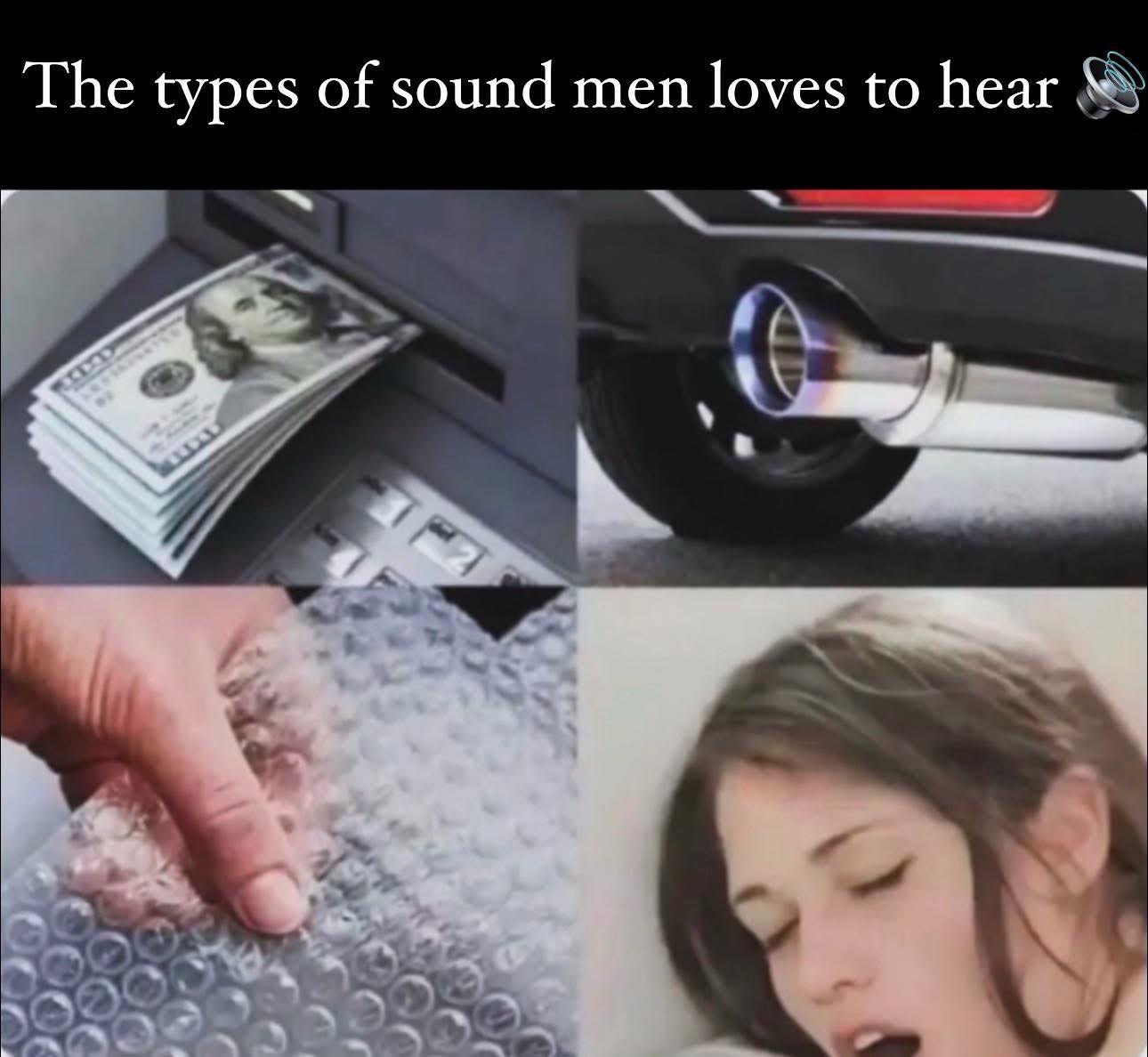 Types pf sound men love