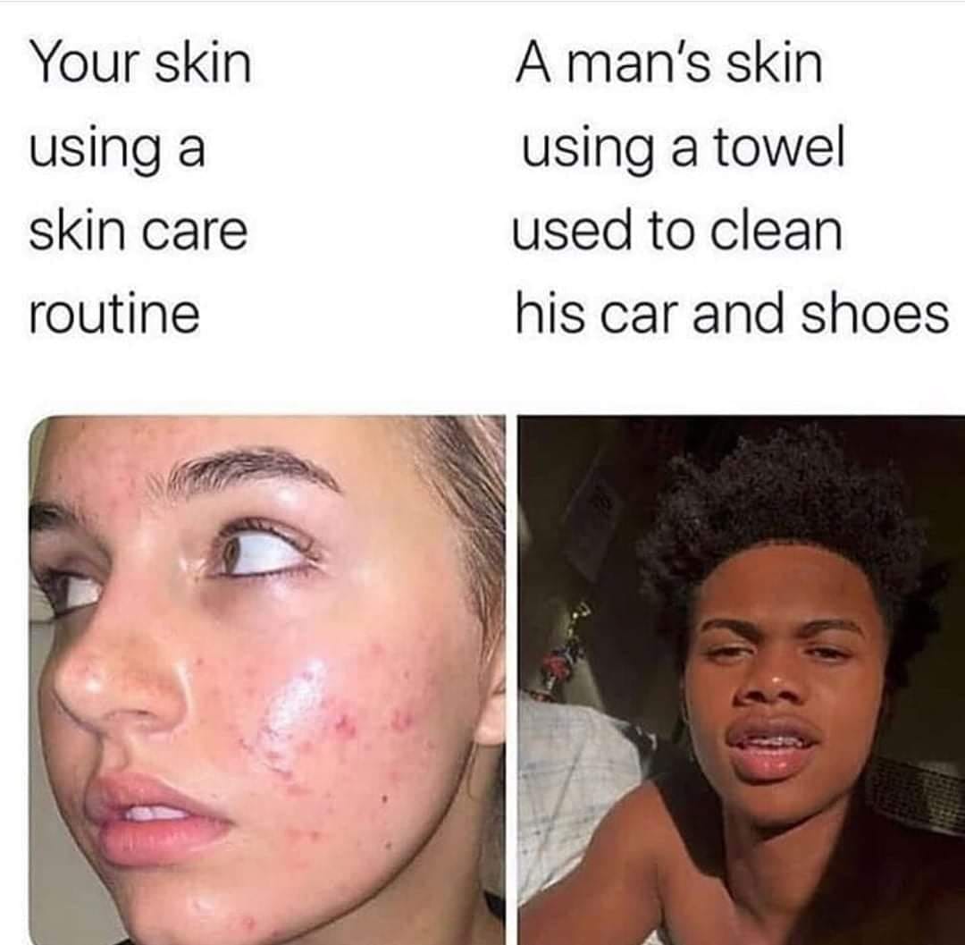 20 Memes That Can’t Decide If They’re Joking or Judging You 19 Using a skin care