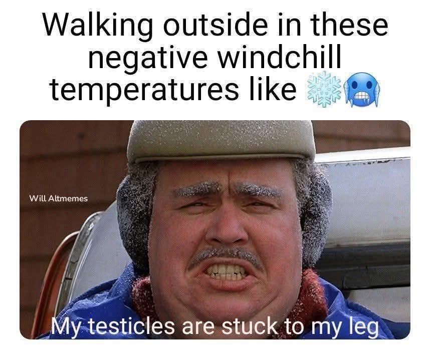 Walking outside