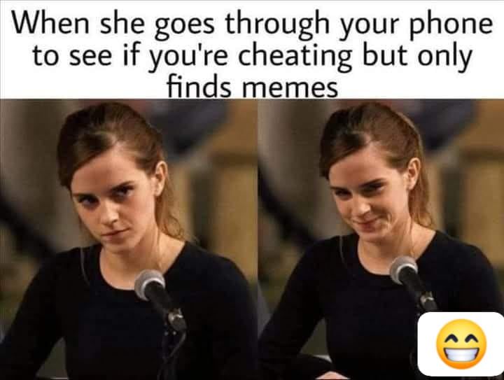 20 Questionable Memes That Made You Reread Them Very Slowly 19 When she goes thru phone