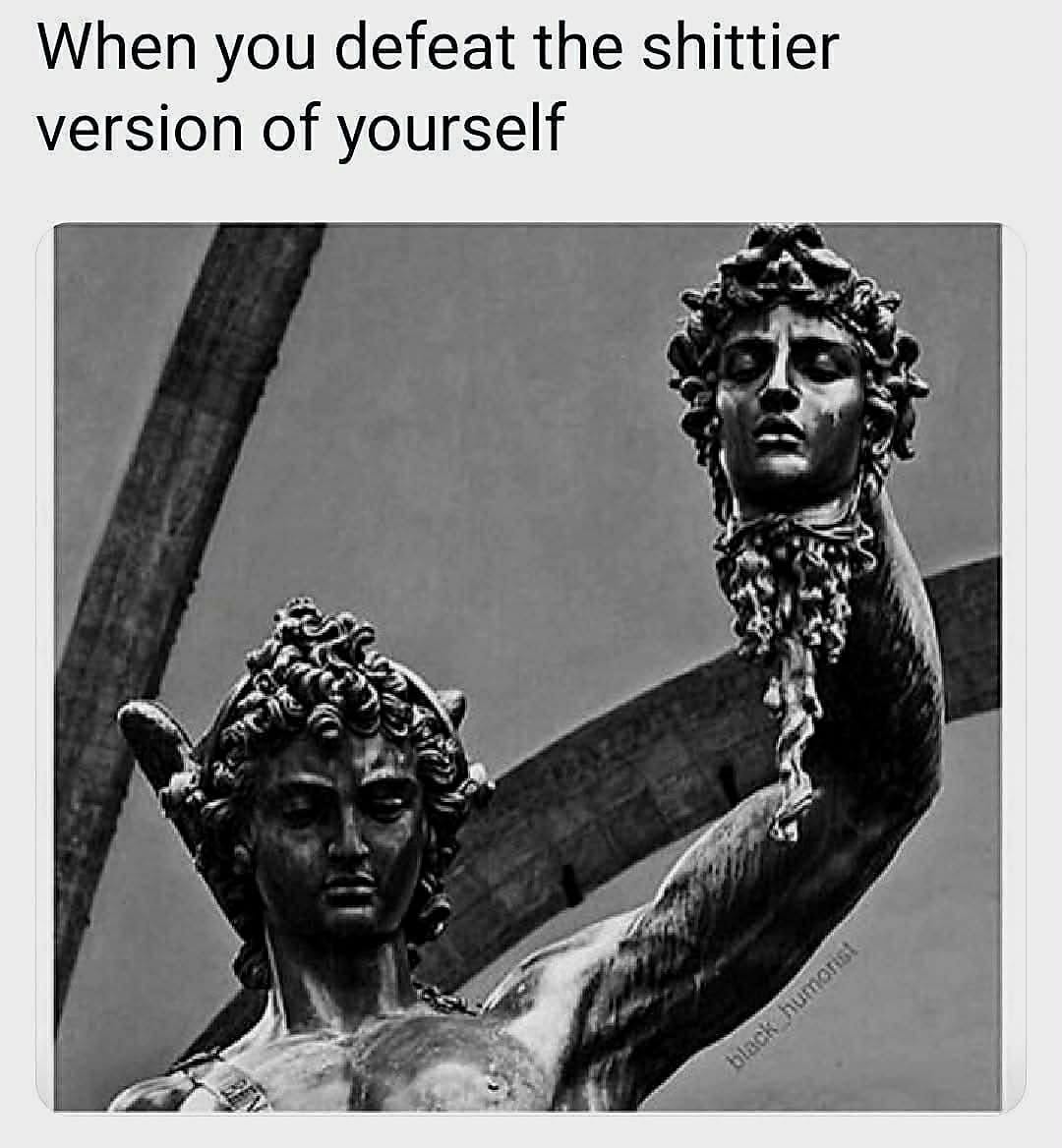 20 Memes That Switch Between Sarcasm and Sincerity Without Warning 21 When you defeat yourself