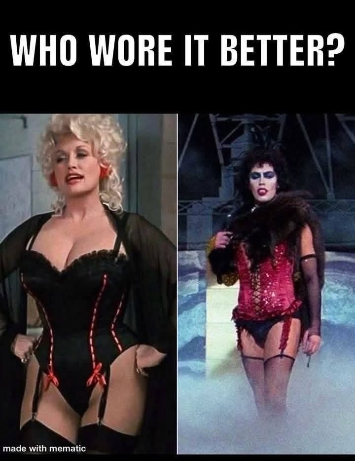 30 Memes That Crossed the Line and Kept Going 32 Who wore it beteter
