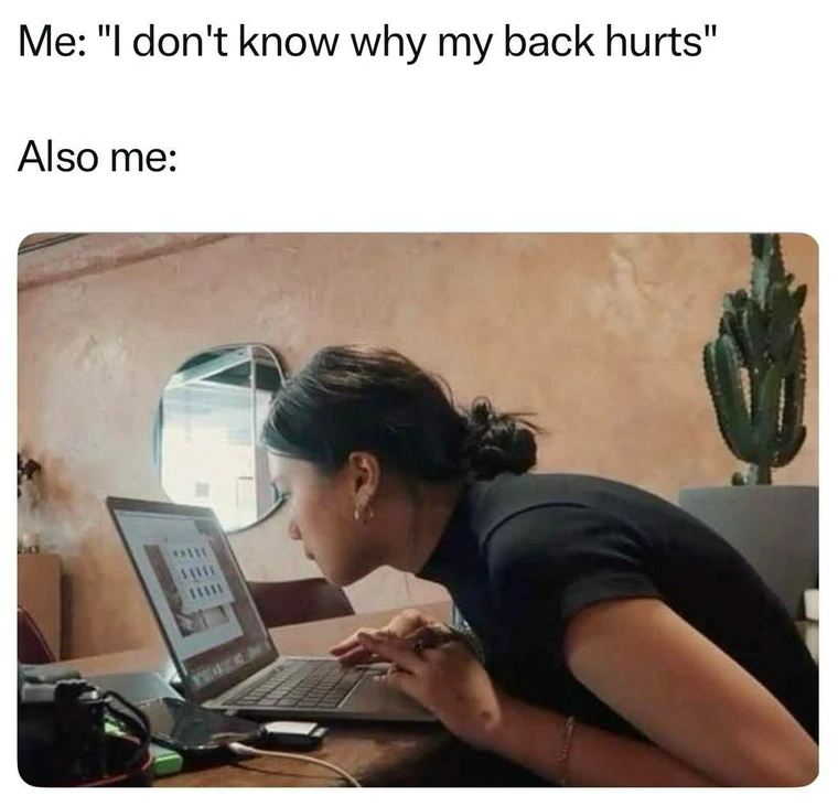 20 Memes That’ll Absolutely Wreck Your Ability to Be a Serious Adult 20 Why my back hurts