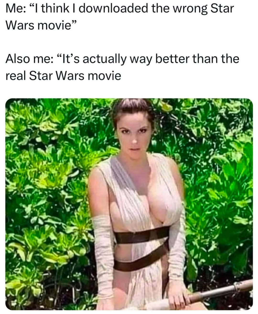 20 "I Think I Downloaded the Wrong Movie" Memes That Went Off Script Instantly 20 Wrong starwars movie