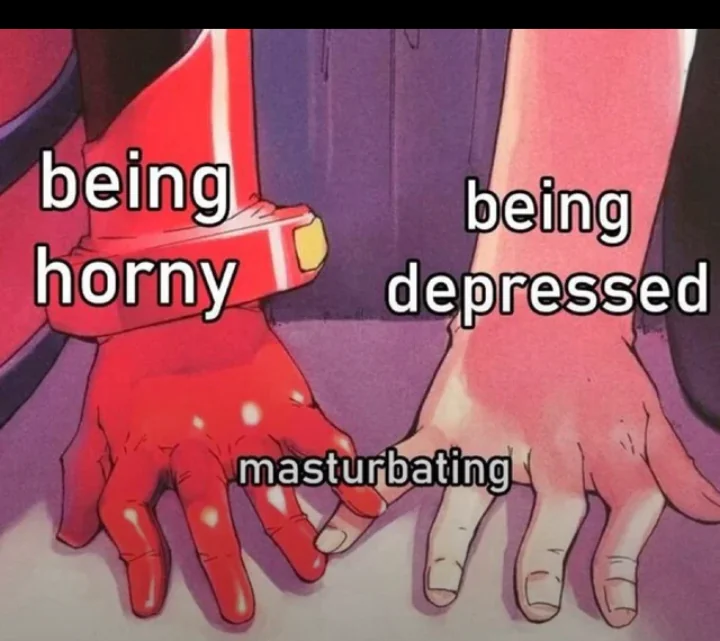 20 Memes About Depression That Are Easier To Laugh At Than Deal With 3 being hory vs neing depressed