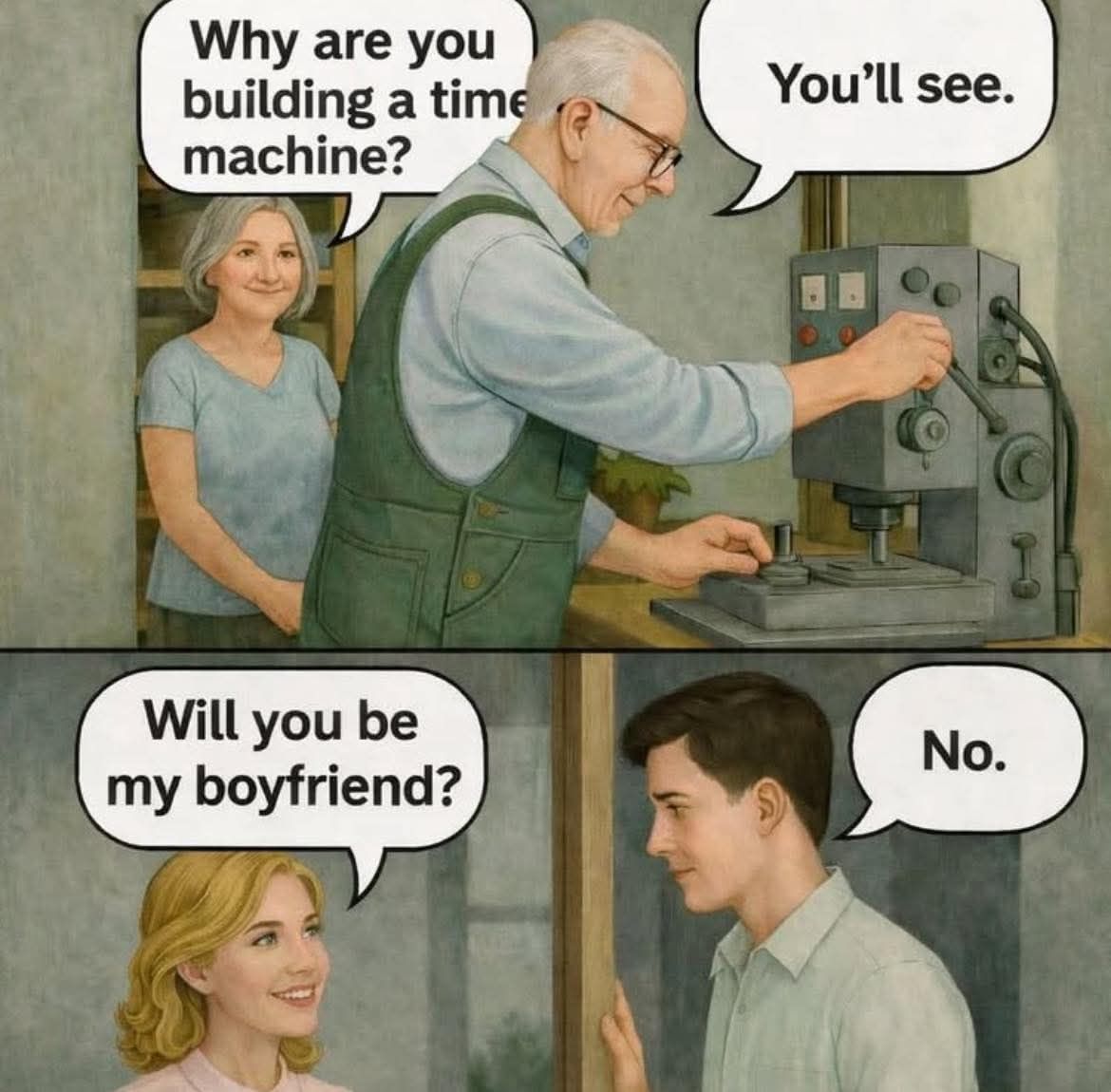 building a time machine