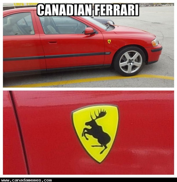 20 Canada Memes That Are One “Eh?” Away From Total Madness 7 Canadian ferrari