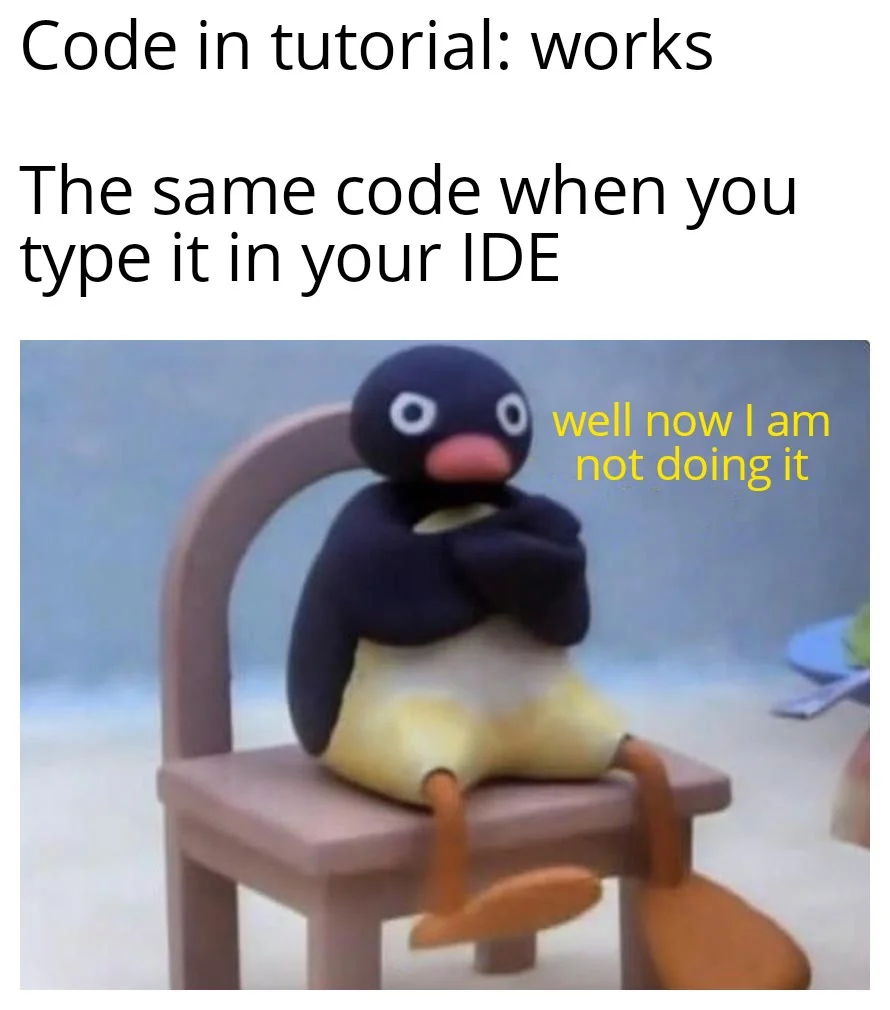 20 Coding Memes That Hit Harder Than a Missing Semicolon 6 Code in tutorial