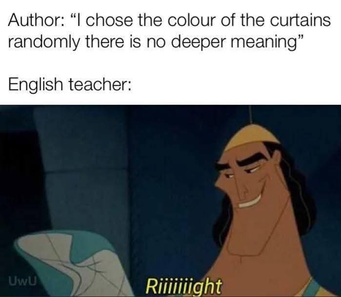 20 Random Memes That Exist for Absolutely No Reason and That’s the Reason 4 Color of the curtains