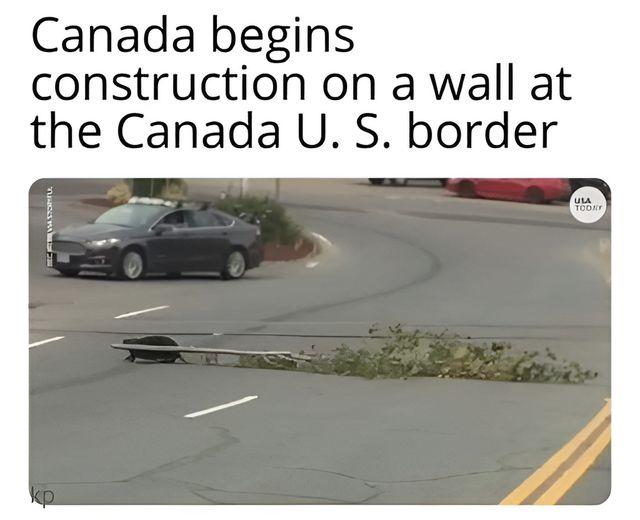 20 Canada Memes That Are One “Eh?” Away From Total Madness 10 Construction of wall