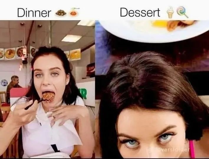 Dinner vs desert