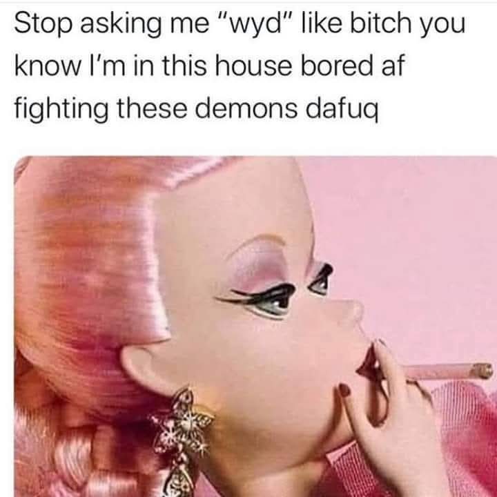 20 Random Memes That Exist for Absolutely No Reason and That’s the Reason 6 Fighting these demons