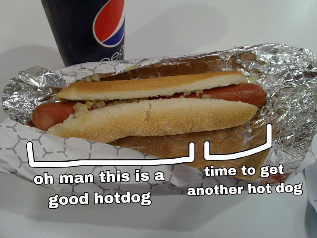 20 Hotdog Memes That Went Off the Grill and Never Came Back 19 This is a good hot dog
