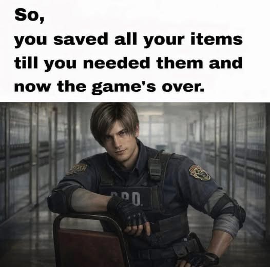 aved all your items