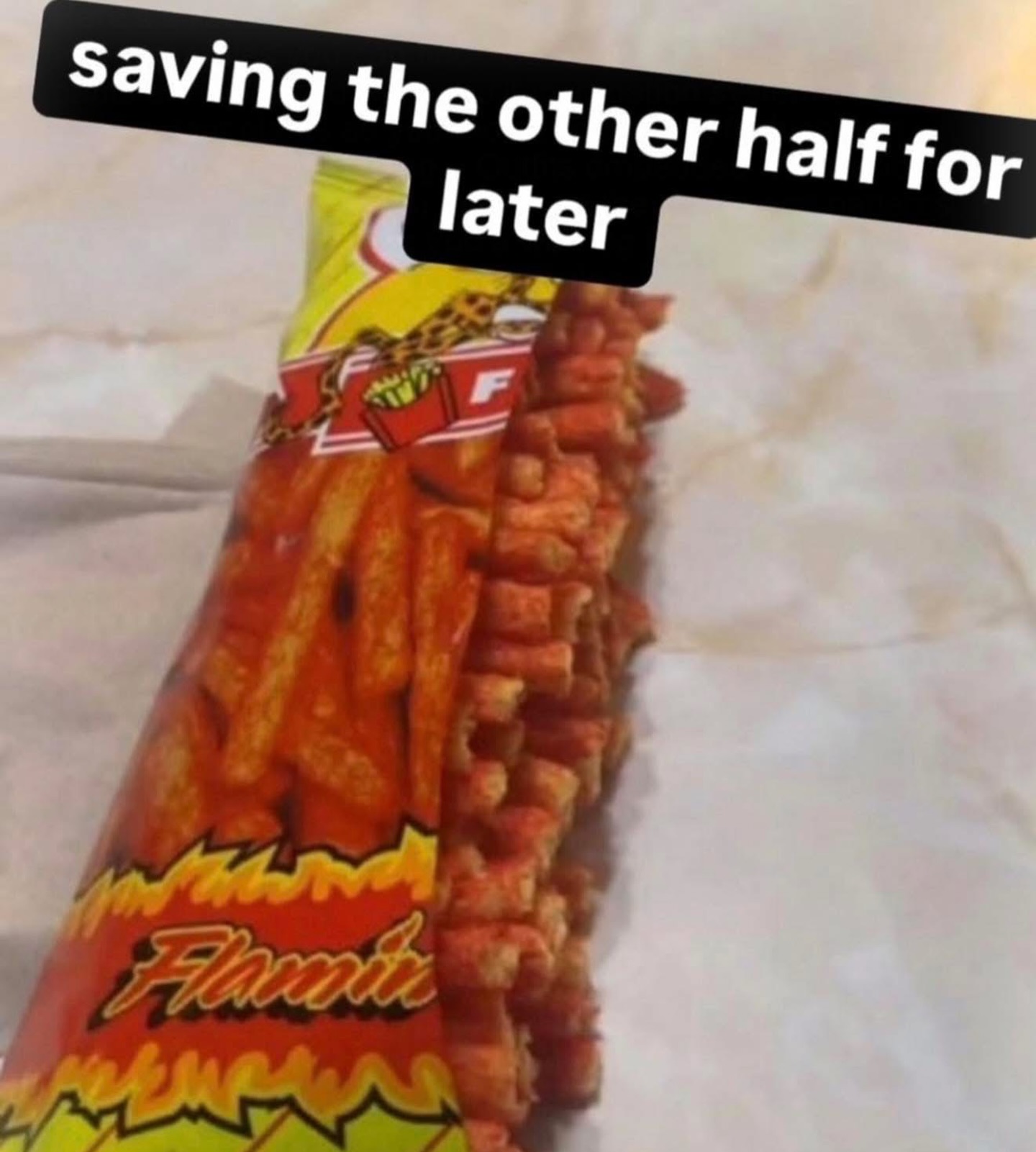 20 Food Memes That Are Basically a Feast for Your Sense of Humor 15 saving the other half