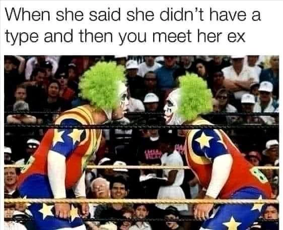 20 Memes That Feel Like Random Thoughts Escaping Your Brain 13 she didnt have a type