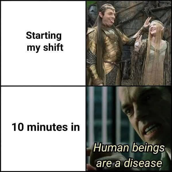 20 Memes That Take a Slightly Naughty Detour Midway 12 starting my shift
