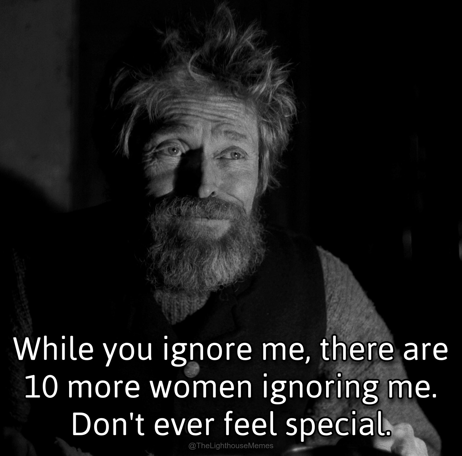 20 'The Lighthouse Memes' More Unhinged Than Two Men Trapped With One Seagull 20 while you ignore me