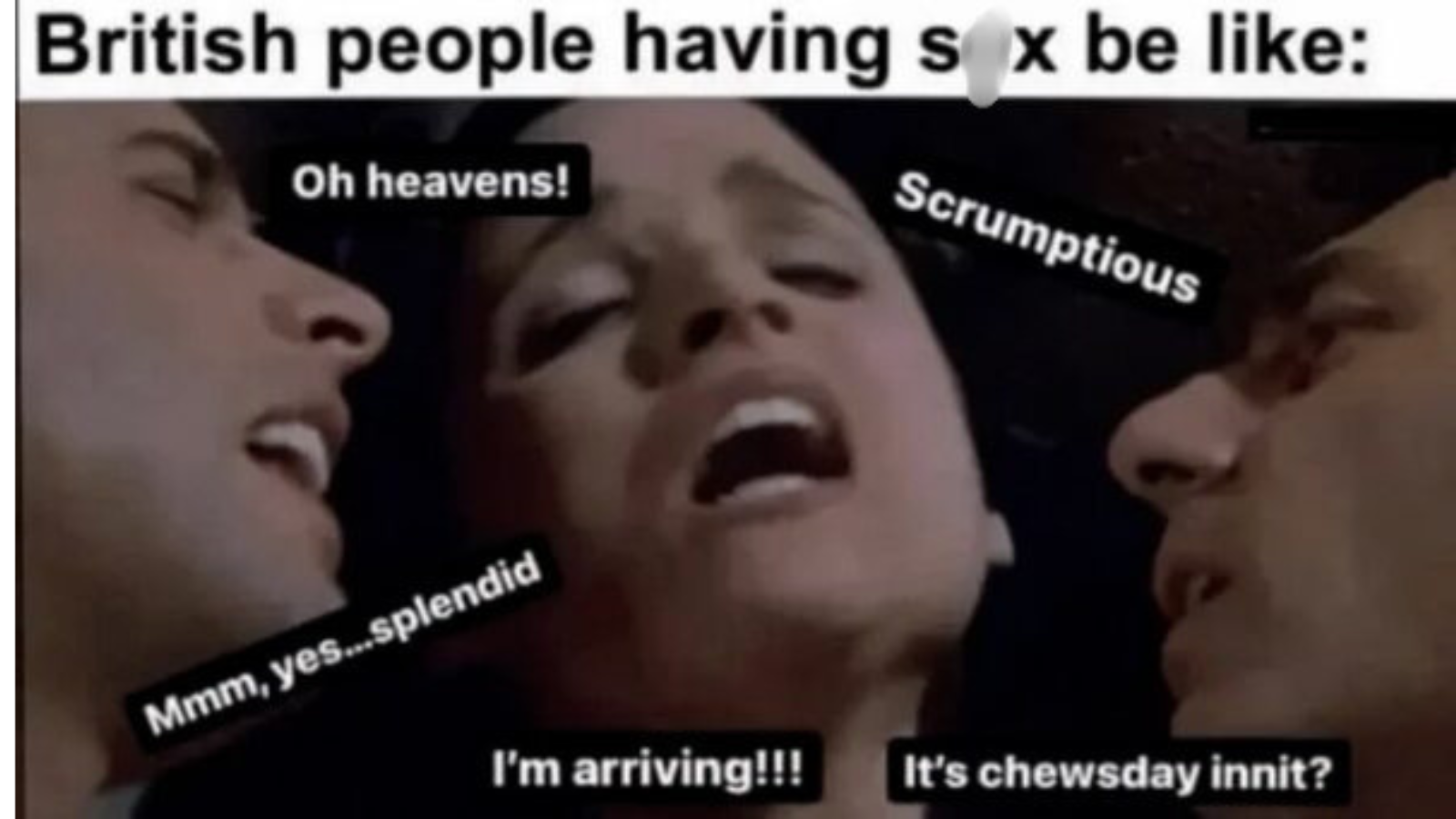 60 Hilarious Memes from an Instagram Laughter Factory 7 Bristish people in bedroom - Hilarious Memes