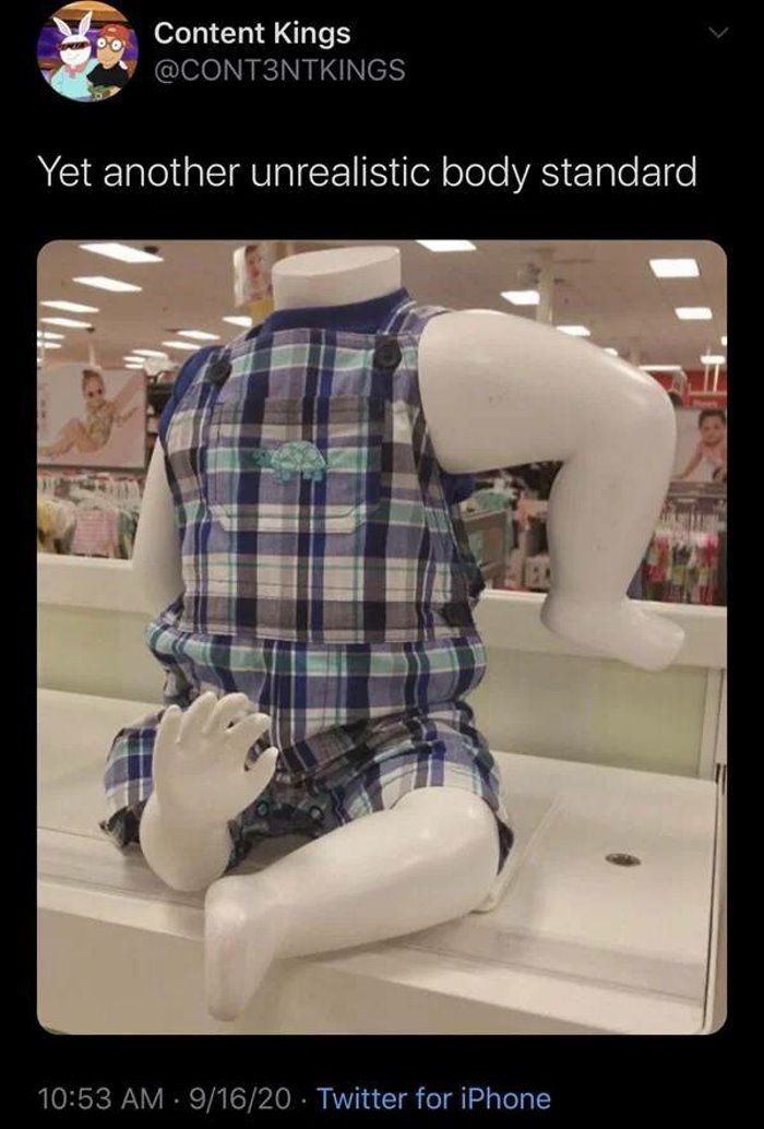 20 Unrealistic Body Standards Meme That Feel Like A Prank On Humanity 12 Crazy arms and legs