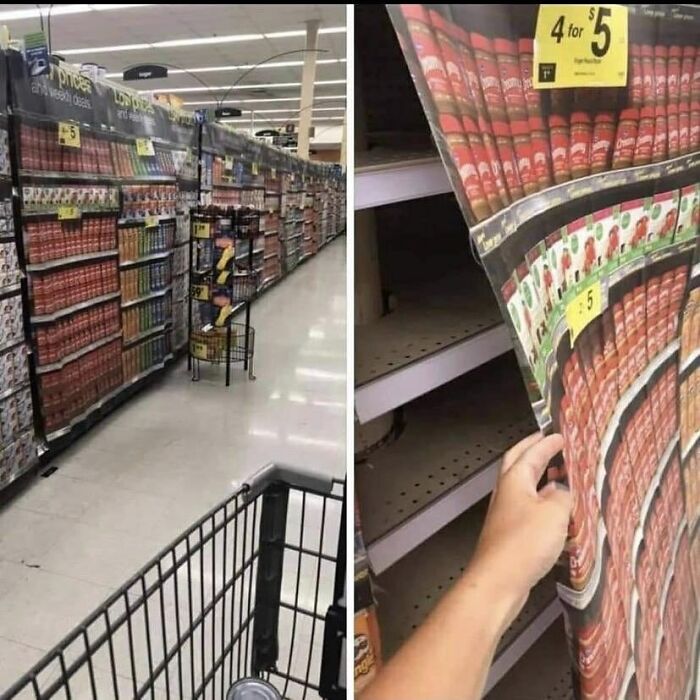 20 Cursed Photos That’ll Break Your Brain in Under 10 Seconds 13 Grocery store