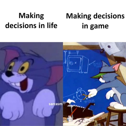20 Memes That Feel Like Getting Picked Up by a Tornado of Stupidity 13 Making decisions in life