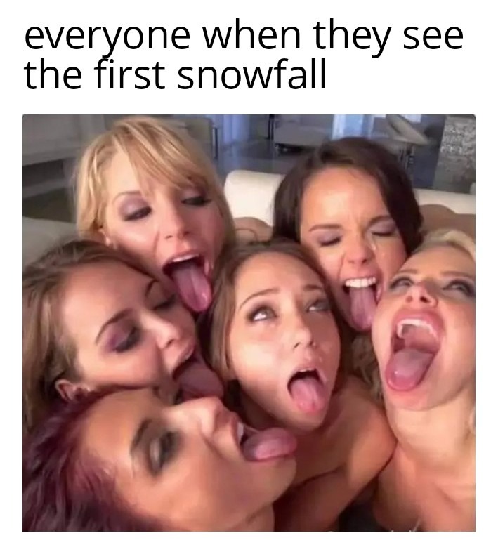 20 Memes That Are Naughty, Dark, and Probably Your Exact Sense of Humor 11 See first snowball