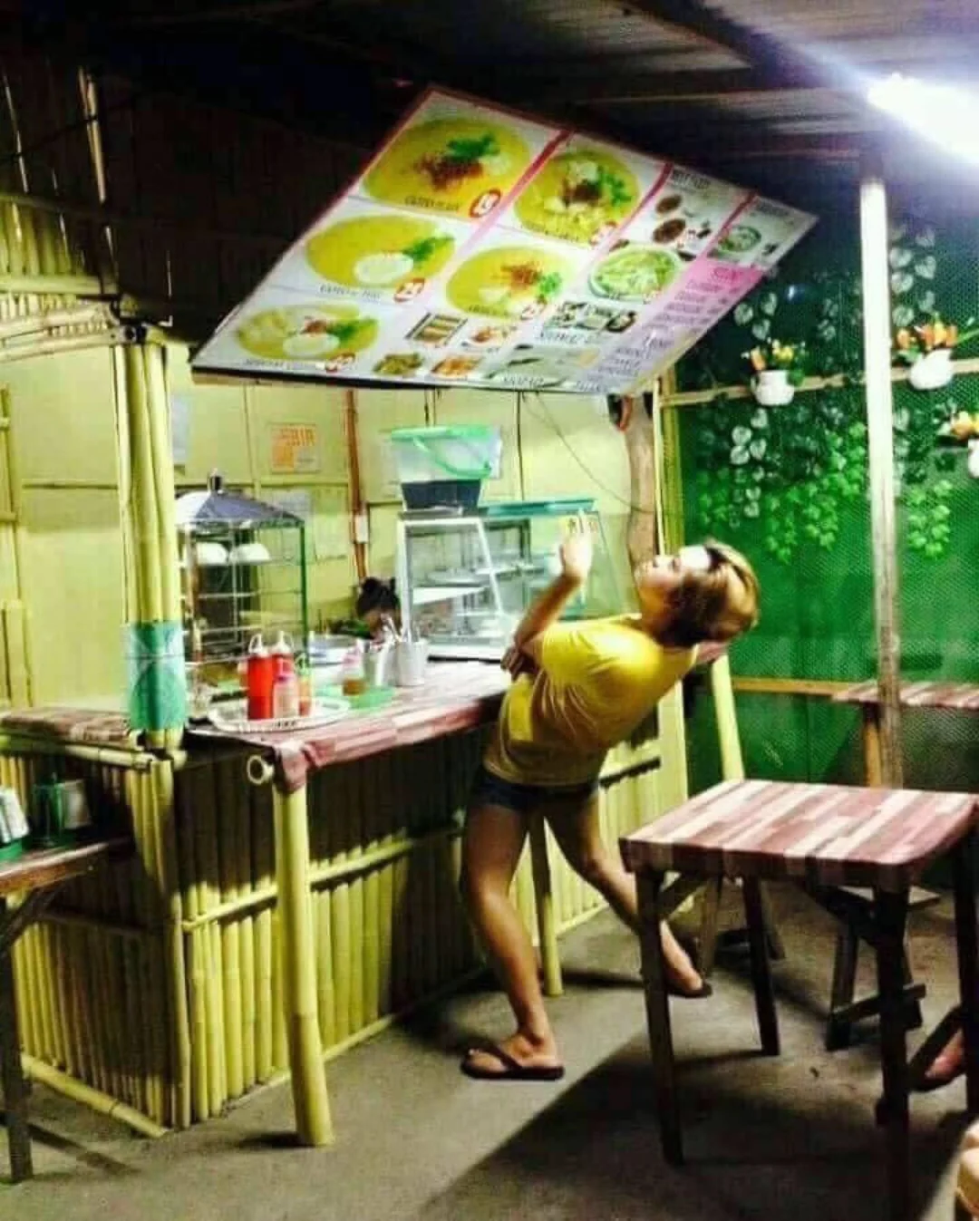 20 Restaurant Menu Fails That Somehow Made Food Sound Illegal 20 This menu. Not suitable for people with neck or back problems.